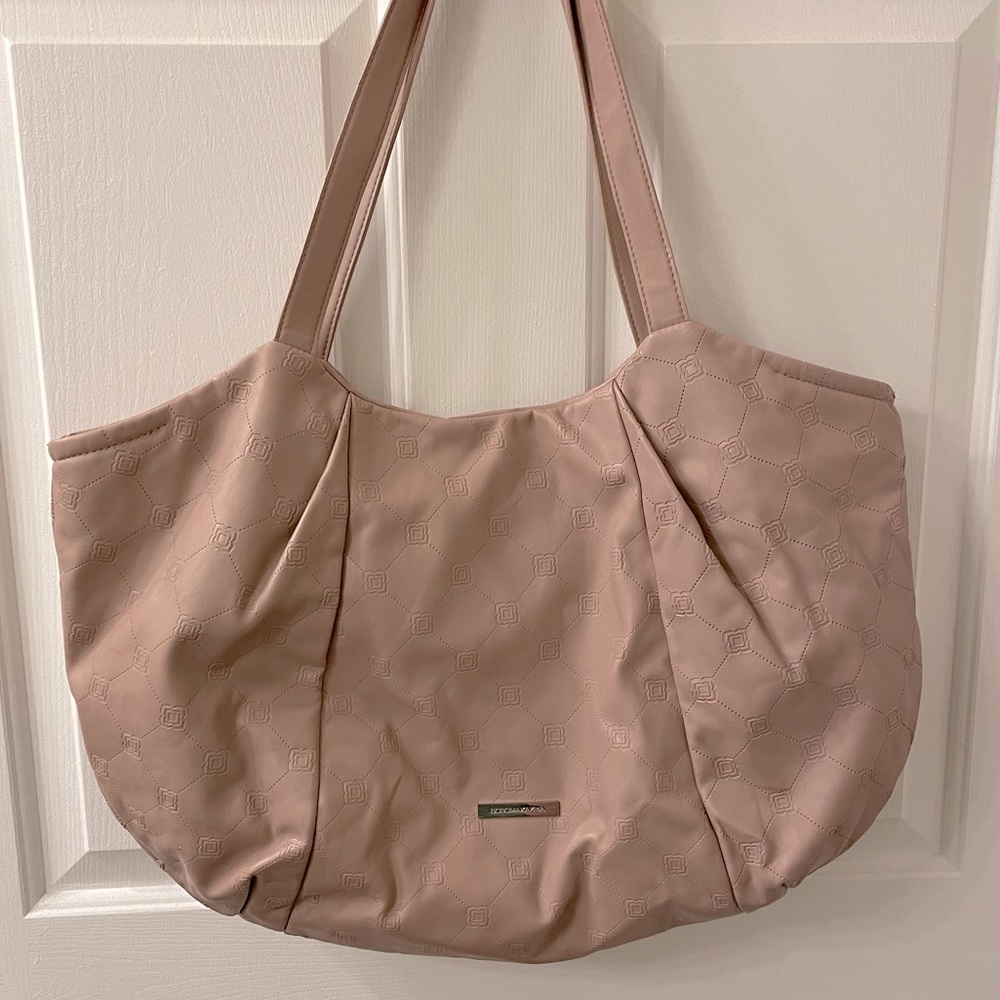 BCBGMAXAZRIA huge pink tote